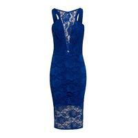 Honor Gold Lacey Blue Lace Midi Dress