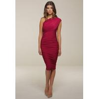 Honor Gold Alicia Midi Dress in Berry