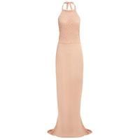 honor gold isabella maxi dress in blush