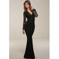 Honor Gold Savannah Maxi Dress in Black