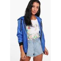 hooded lightweight festival bomber royal