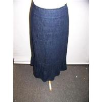 Hobbs - Size: 10 - Blue - A-line skirt