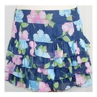 Hollister - size: S - blue/multi - ra-ra/mini skirt