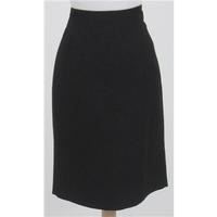 Hobbs size 12 black pencil skirt