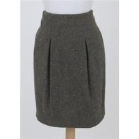 Hobbs, size 10 brown tweed skirt