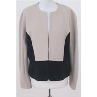 Hobbs, size 16 black & taupe jacket