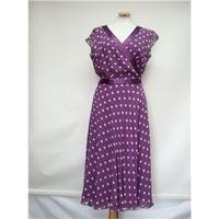 Hobbs Size: 14 Purple Wrap Dress