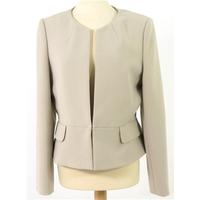 hobbs london size 14 womens classic cream jacket