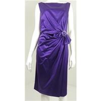 Hobbs Cocktail Size 16 Purple Long Dress