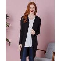 Hooded Edge to Edge Cardigan