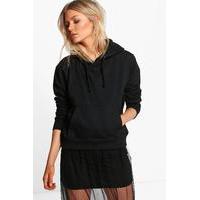 Holly Overhead Hoody - black