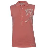 Horseware Flamboro Sleeveless Polo Shirt Ladies