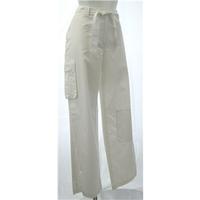House of Fraser, Linea - Size: 32\" - White - Trousers