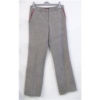 how wen size 32 grey red herringbone trousers