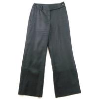 Hobbs - Size 10 - Black - Linen Trousers