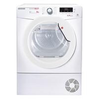 hoover dnhd813a2 8kg heat pump condenser tumble dryer in white a rated