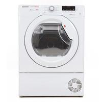 hoover dmhd1013a2 10kg heat pump condenser tumble dryer in white a