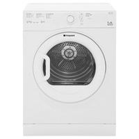 hotpoint tvfs73bgp 7kg aquarius vented tumble dryer in white sensor