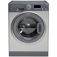 hotpoint wdud9640g ultima washer dryer in graphite 1400rpm 9kg 6kg