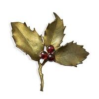 Holly Brooch