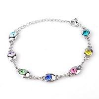 Hot New Charming Lovely Simple Bling Crystal Bracelet Bangle Party Jewelry For Women