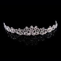 hot alloy tiaras with rhinestone weddingparty headpiece