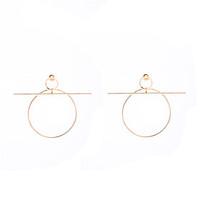 hoop earrings dangle earrings jewelry copper circular dangling style p ...