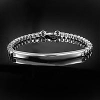 Hot Noble Exaggeration 925 Silver sterling Chain Link Bracelets For Men