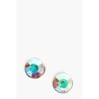 Holographic Stone Earrings - multi