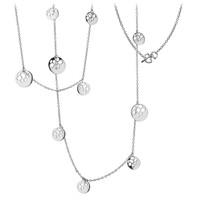 hot diamonds necklace collection selene maxi black silver d