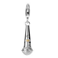 Hot Diamonds Charm Silver Pop Star D