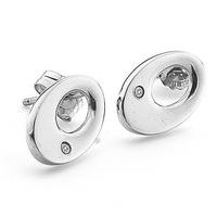 Hot Diamonds Earrings Emerge Open Oval Silver