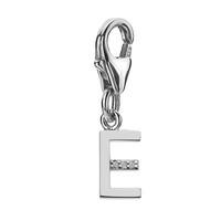 Hot Diamonds Charm Diamond Letters E Silver