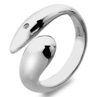 Hot Diamonds Ring Mirage Silver