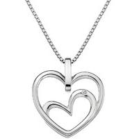 hot diamonds necklaces forever heart