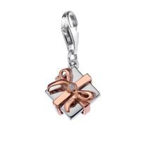 Hot Diamonds Charm Moments Thank You Gift Silver 18ct Rose Gold Vermeil