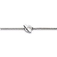 Hot Diamonds Bracelet Silver T-Bar D