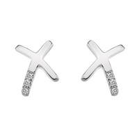 Hot Diamonds Earrings Micro Kiss Me Micro Silver D