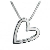 Hot Diamonds Necklace Just Add Love Head Over Heels Silver