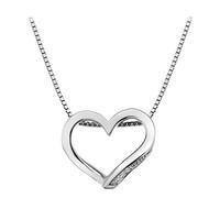 Hot Diamonds Necklace Open Heart Silver