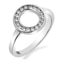 Hot Diamonds Ring Saturno Silver