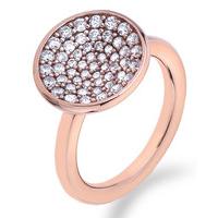 Hot Diamonds Ring Scintilla Rose Gold