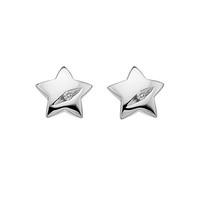 hot diamonds earrings shooting stars silver