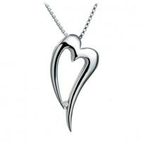 Hot Diamonds Necklace Just Add Love Lingering Silver