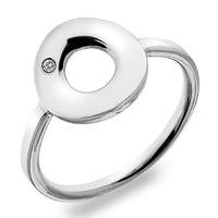 Hot Diamonds Ring Emerge Open Circle Silver