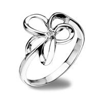 Hot Diamonds Ring Paradise Collection Paradise Open Petal Silver D