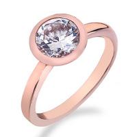 hot diamonds ring riflessi rose gold