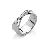 hot diamonds ring twist silver d