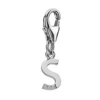 hot diamonds charm diamond letters s silver