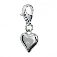 Hot Diamonds Charm Love, Luck & Happiness Love Token Silver